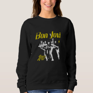 Sudadera Bon Oficial Jovi Slippery When Wet