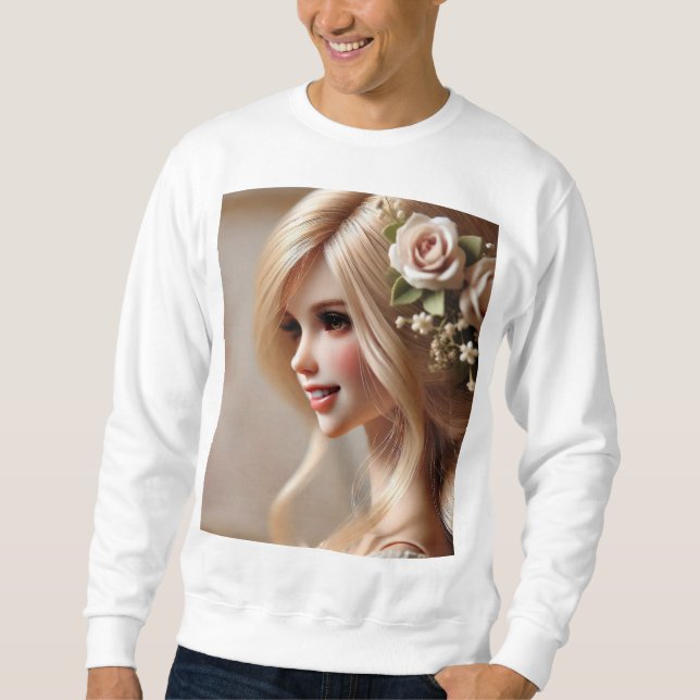 Sudadera "Bonecas Encantadas: Guardiãs de Sonhos e Memórias (Anverso)