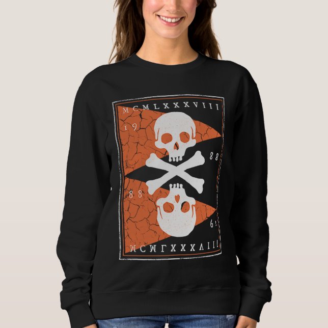 Sudadera Bones and Skulls Pirate  2 (Anverso)