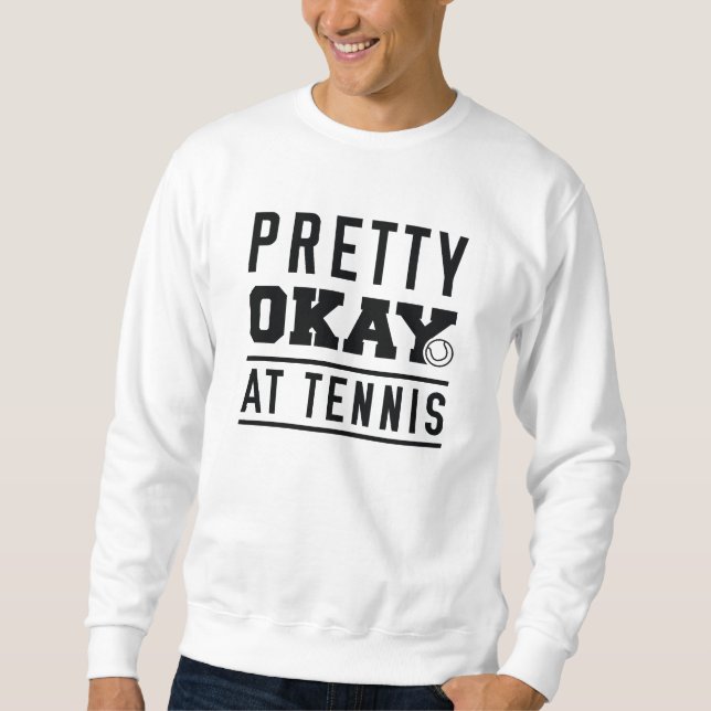Sudadera Bonito Bien En Tenis (Anverso)