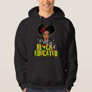 Sudadera Bonito Negra Y Educada Yo Soy El Africano Fuerte