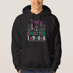 Sudadera Bonito Negra Y Educado J15 Fundador S Day Aka Wo