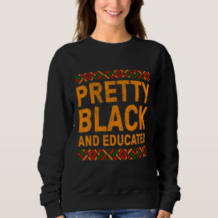 Sudadera Bonito Negro Y Educado Orgullo Negro Hbku