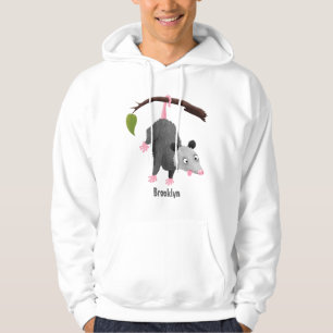 Sudadera Bonito opossum colgando de un personalizado de suc