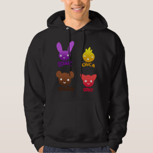 Sudadera Bonnie, Chica, Foxy y Freddy