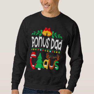 Sudadera Bonus Dad Claus Santa Tree enciende a los renos Ch
