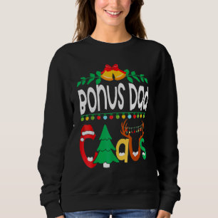 Sudadera Bonus Dad Claus Santa Tree enciende a los renos Ch