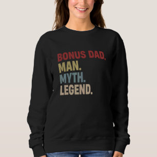 Sudadera Bonus Dad Man Mymythe Legend Padre Para Los Hombre