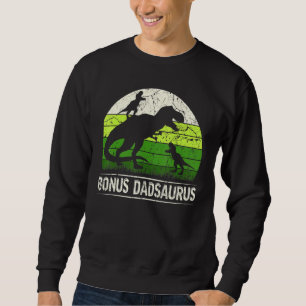 Sudadera Bonus Dadsaurus T Rex 2 Padres de Dinosaurio Niños