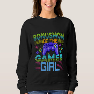 Sudadera Bonus Mamá Del Juego De Videojuegos De Chica Gamer