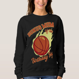 Sudadera Bonus Mom Of Birthday Boy Basketball Family Bd