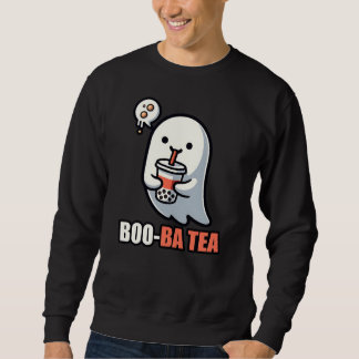 Sudadera Boo-Ba Tea Ghost – Amante juguetón de Boba en Hall
