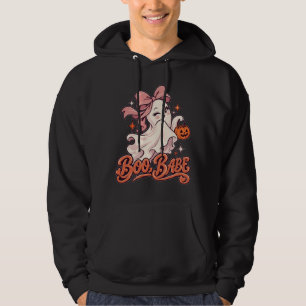 Sudadera Boo Babe Fantasma Rosa Halloween