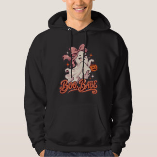 Sudadera Boo Babe Fantasma Rosa Halloween