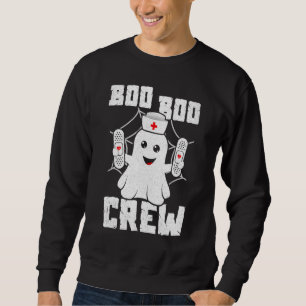 Sudadera Boo Boo Crew Disfraz de Enfermera Fantasma para N