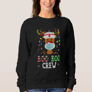 Sudadera Boo Boo Crew Reindeer Feliz Navidad Navidad Navida