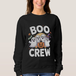 Sudadera Boo Crew Cute Spooky Halloween