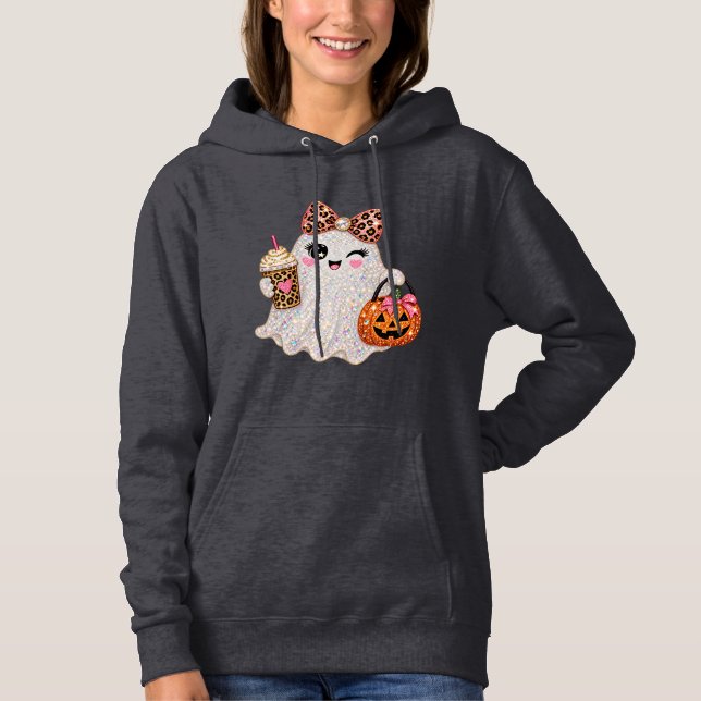 SUDADERA BOO CREW: EDICIÓN GLAM (Anverso)