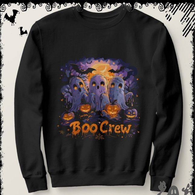 Sudadera Boo Crew | Exdiseñador | Halloween (Subido por el creador)