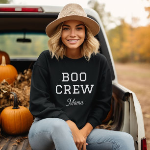 Sudadera Boo Crew Mama Family Halloween