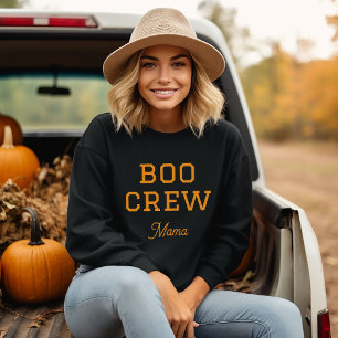 Sudadera Boo Crew Mama Family Halloween