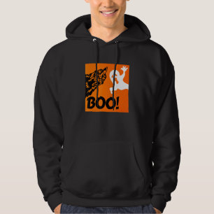 Sudadera ¡Boo! Divertido ocultamiento de pollo Peekaboo Sca