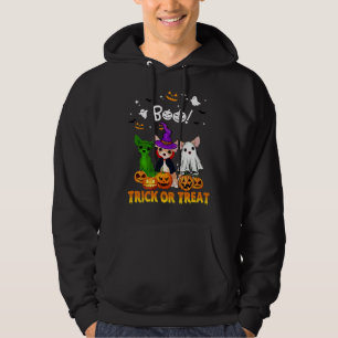 Sudadera Boo Fantasma Chihuahua Trick O Trate Halloween