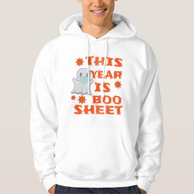 Sudadera Boo Ghost Halloween Halloween (Anverso)