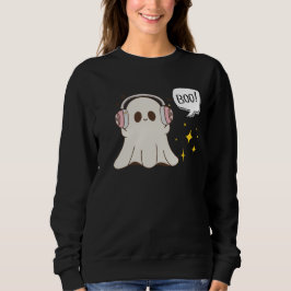 Sudadera Boo Ghost Musical Halloween