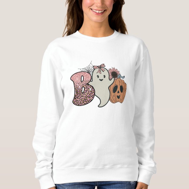 Sudadera Boo Halloween (Anverso)