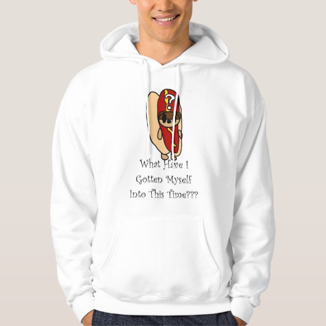 Sudadera Boo Happens Hotdog Suit (Anverso)