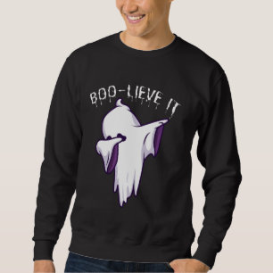 Sudadera Boo-lieve el disfraz del fantasma Dab Halloween