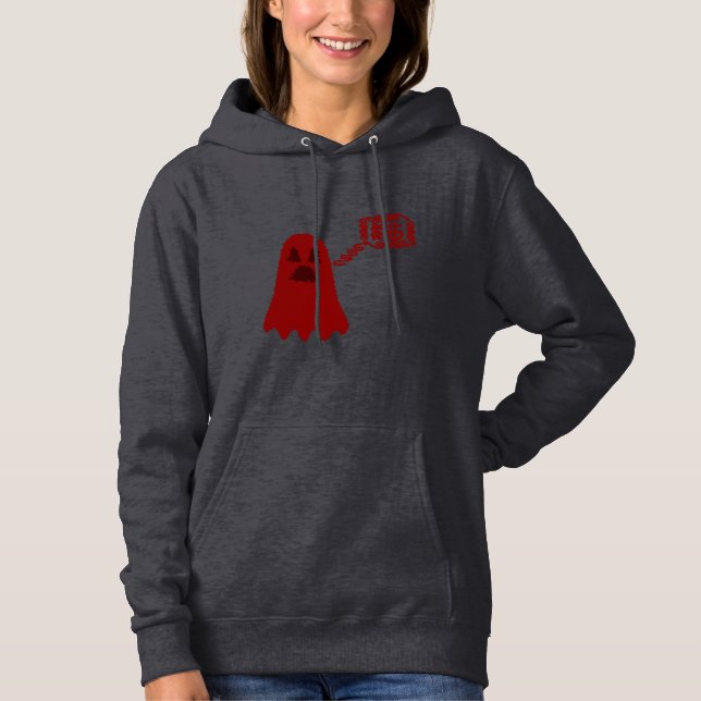 Sudadera Boo-Red Women's Hoodie (Anverso)