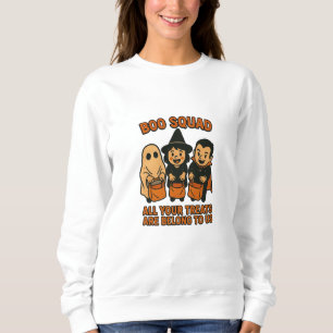 Sudadera Boo Squad – Todos Tus Dulces Nos Pertenecen