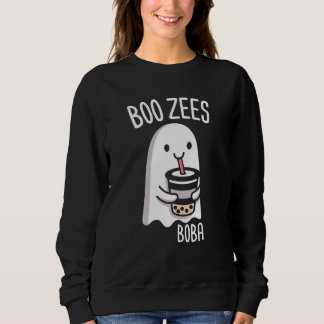 Sudadera Boo Zees Boba Ghost – Cute Spooky Bubble Tea Fan