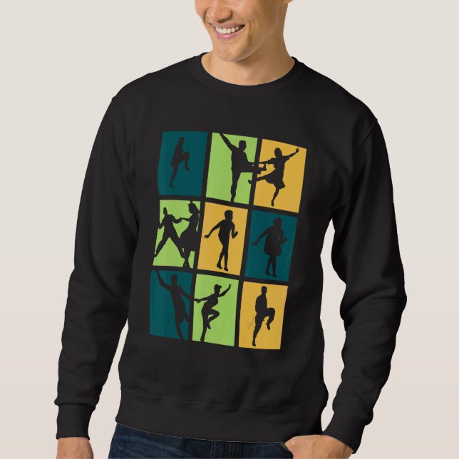 Sudadera Boogie Woogie Dance Retro (Anverso)