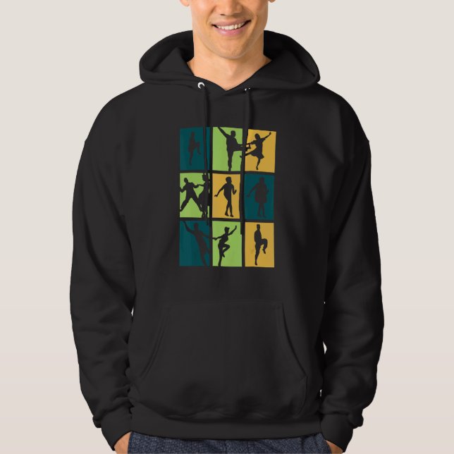 Sudadera Boogie Woogie Dance Retro (Anverso)