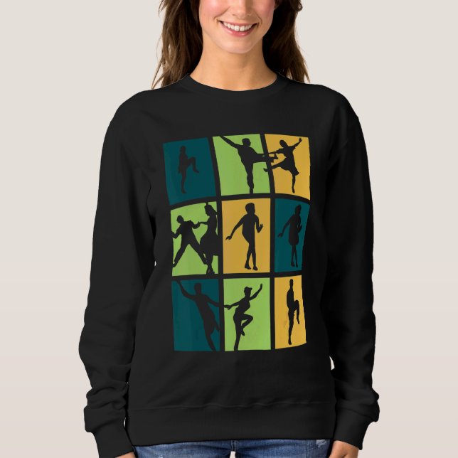 Sudadera Boogie Woogie Dance Retro (Anverso)