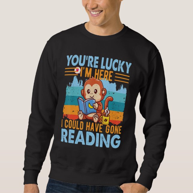 Sudadera Book Library Librarian Book Reading  Book Reader (Anverso)