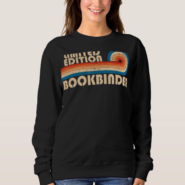 Sudadera BOOKBINDER Funny Job Title Profession Birthday Wor (Anverso)