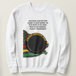 Sudadera BOOKER T WASHINGTON Mes de historia negra