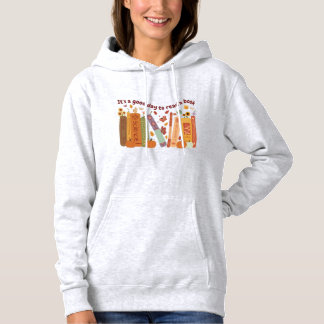Sudadera Bookish book Lovers - cute orange pumpkin - Fall