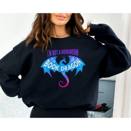 Sudadera Bookish, Reader, Dragon, Book Lover