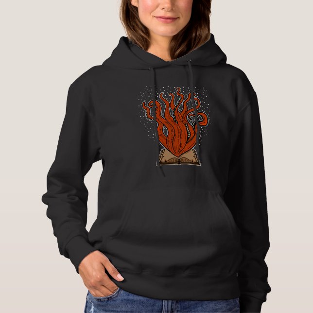 Sudadera Books Book Reading Octopus Kraken Book Reader (Anverso)