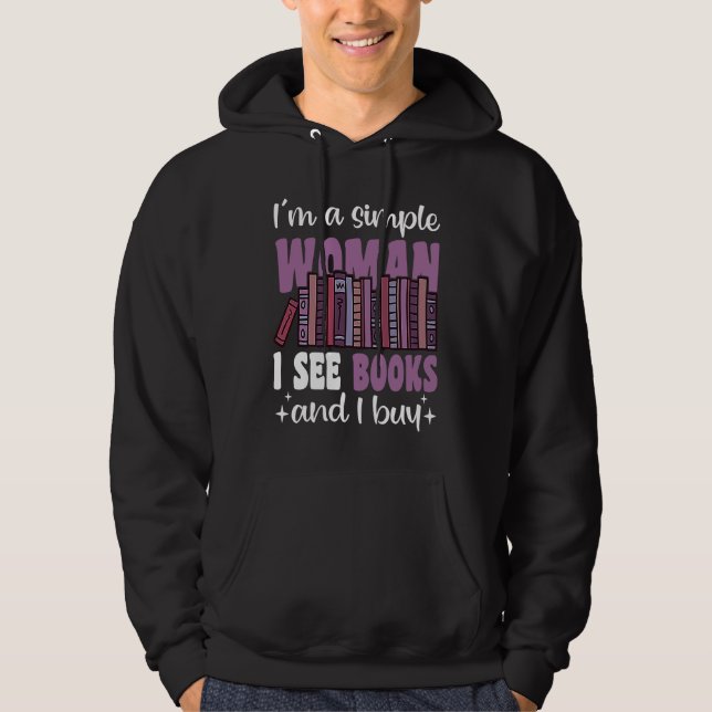 Sudadera Books Friend Funny Saying Read Book (Anverso)