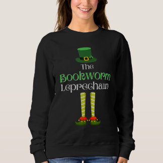 Sudadera Bookworm Leprechaun Matching Family Group St. Patr