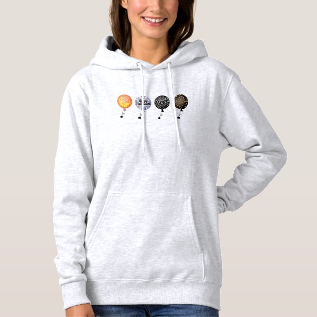 Sudadera BOOloons de Halloween (Anverso)