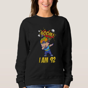 Sudadera Boom Soy La Noventa Y Dos Dabbing Nacido