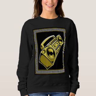 Sudadera Boombox Ghettoblaster Hip Hop Drip Urban S