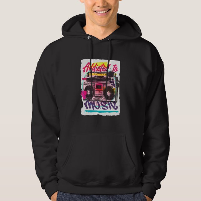 Sudadera Boombox Urban Graffiti (Anverso)